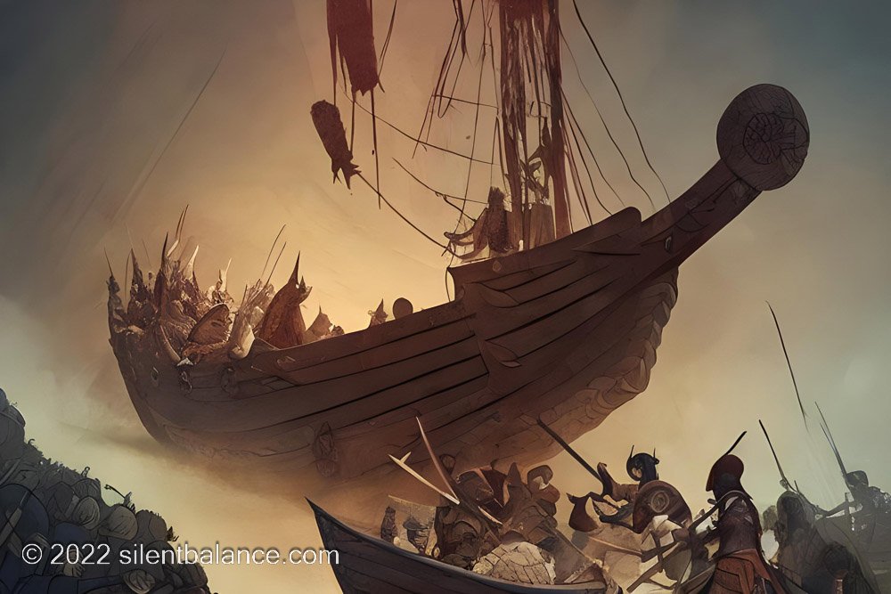 viking symbolism - dragon ship