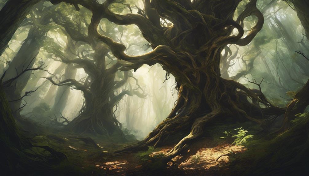 artistic inspiration from trees