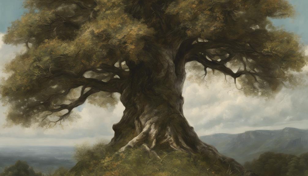 courbet s tree painting techniques