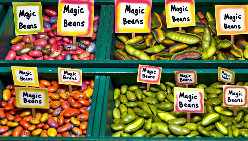 exploring different magic bean varieties