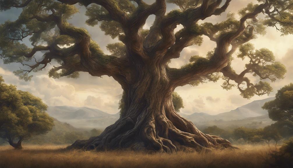 majestic oaks symbolic presence