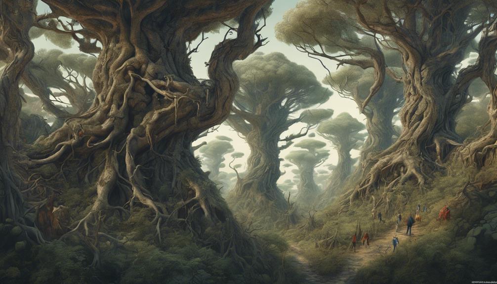 surrealist artist s arboreal obsession