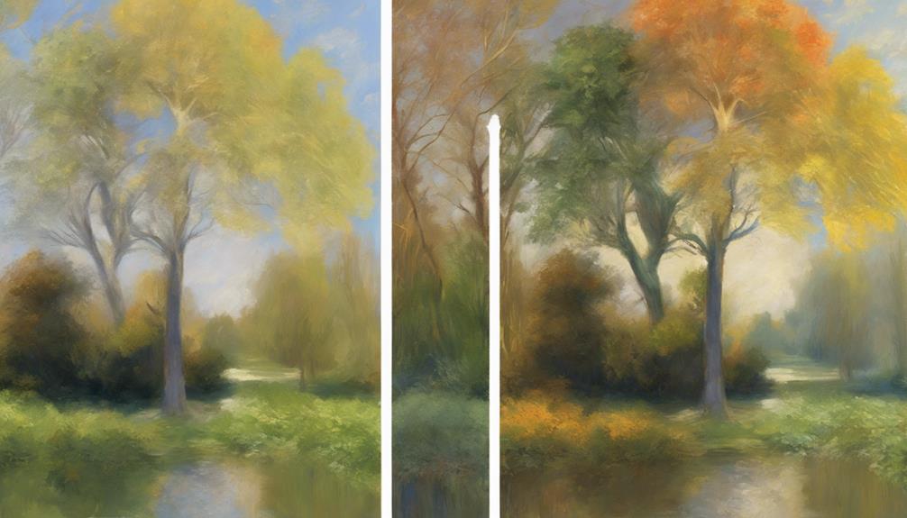 tree series comparison analysis