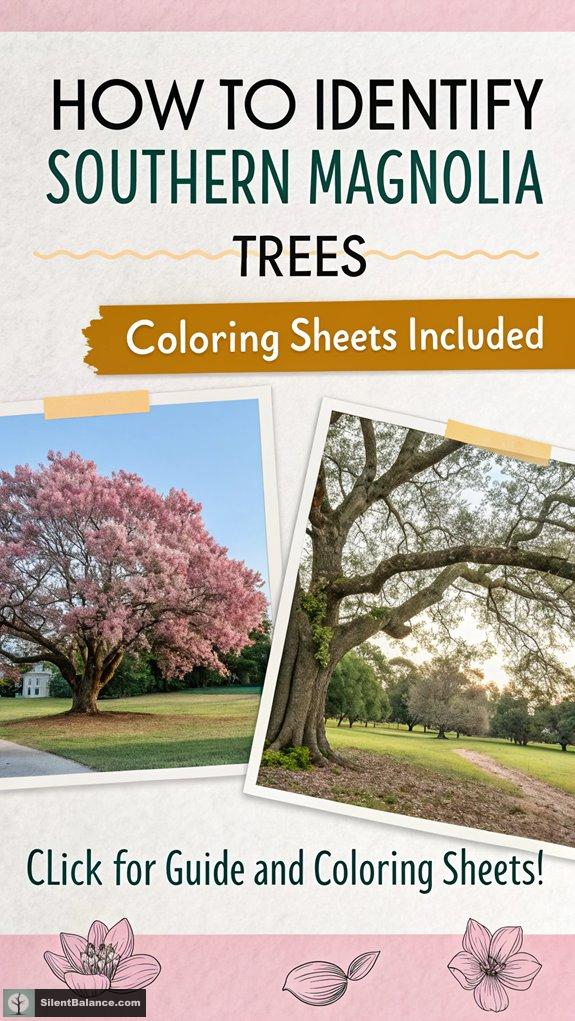 How to Identify Southern Magnolia Trees - [Coloring Sheets Included ...