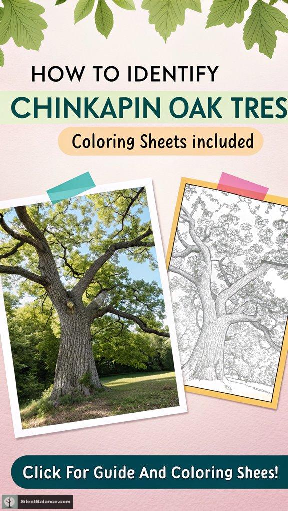 identifying chinkapin oak trees