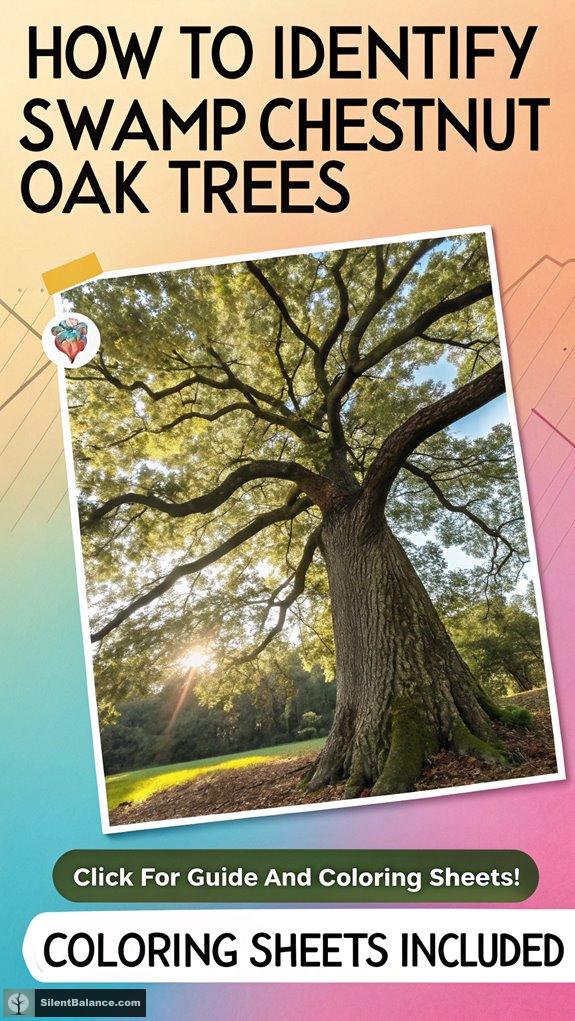 identifying swamp chestnut oaks