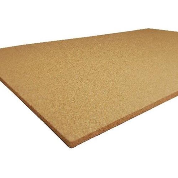 Plain Cork Sheet 48In X 8Ft X 1/4In Thick - Single Sheet