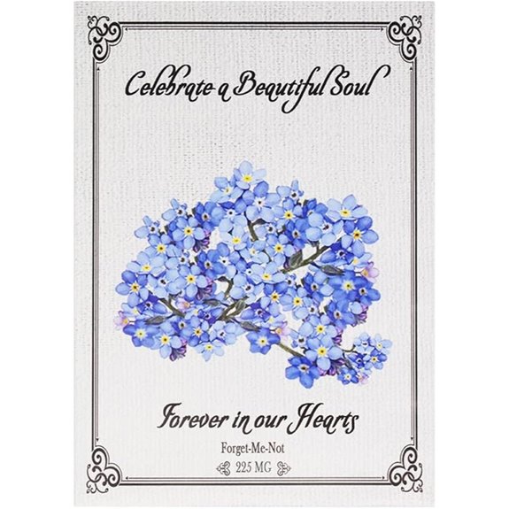 Forget-Me-Not Memorial Seed Packets (50 Pack)