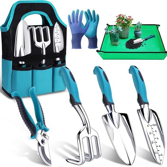 Kynup 7-Piece Gardening Tools Set with Accessories