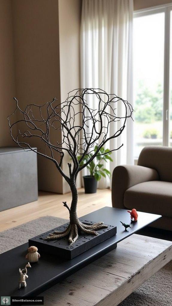 abstract bonsai sculptures redefined