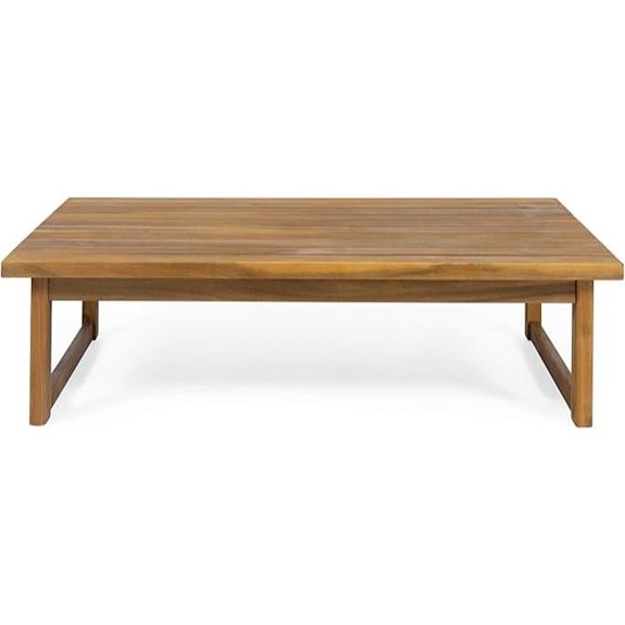 Christopher Knight Timothy Outdoor Acacia Coffee Table