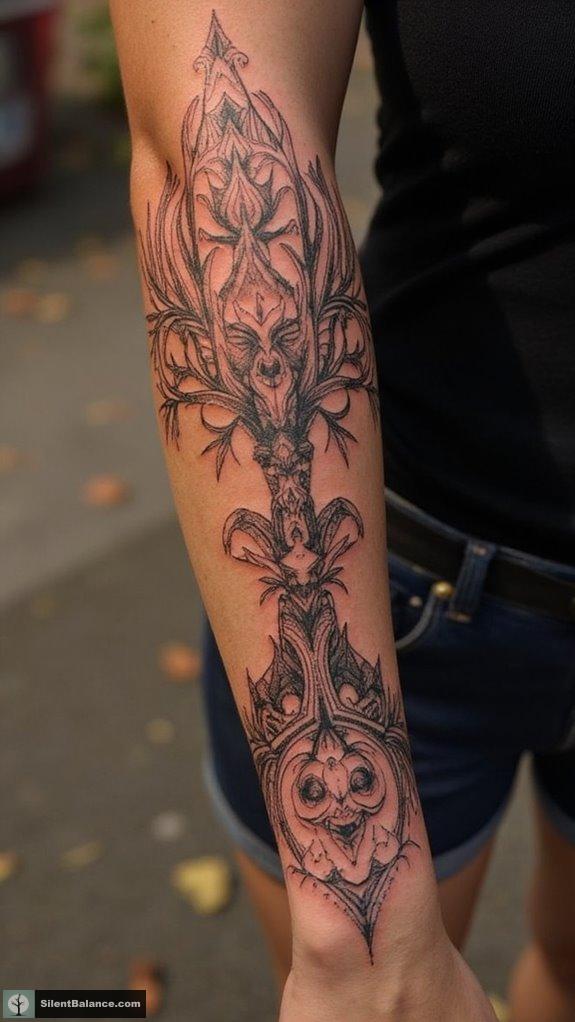 ancient myths through tattoos