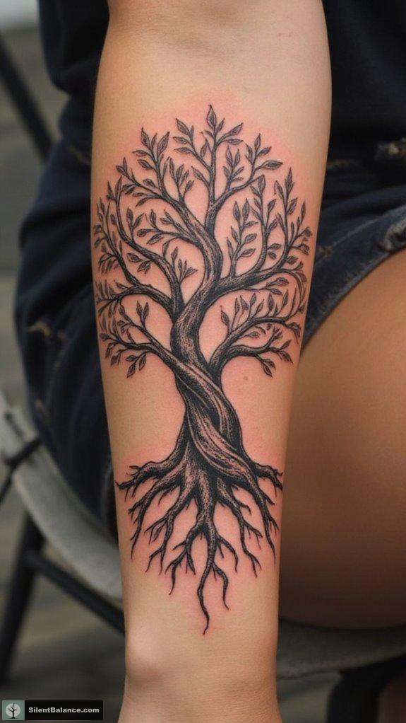 ancient oak strength symbol