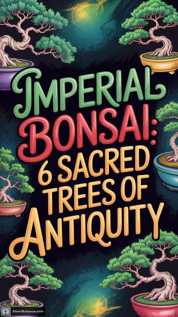 ancient sacred bonsai trees