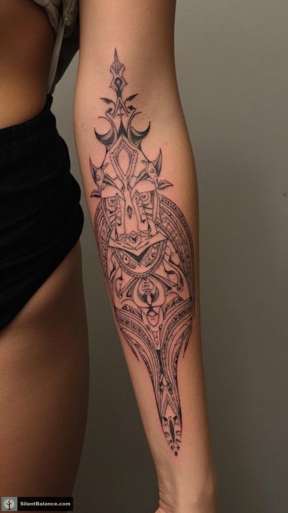 ancient tribal nature tattoos