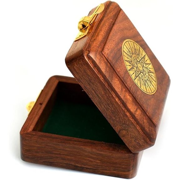 Antique Indian Rosewood Keepsake Box