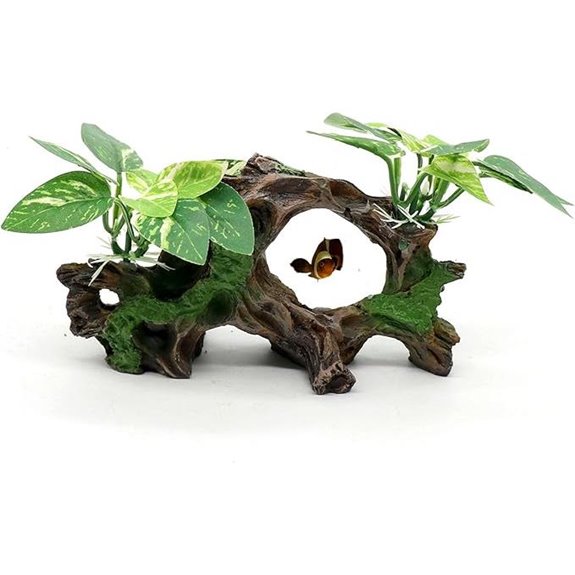 Artificial Driftwood Cave Aquarium Decorations for Fish