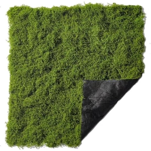 Artificial Green Moss Mat for Wall Decor