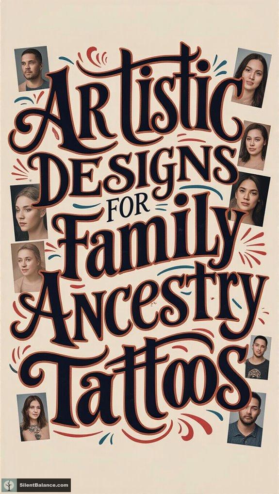 artistic family ancestry tattoos