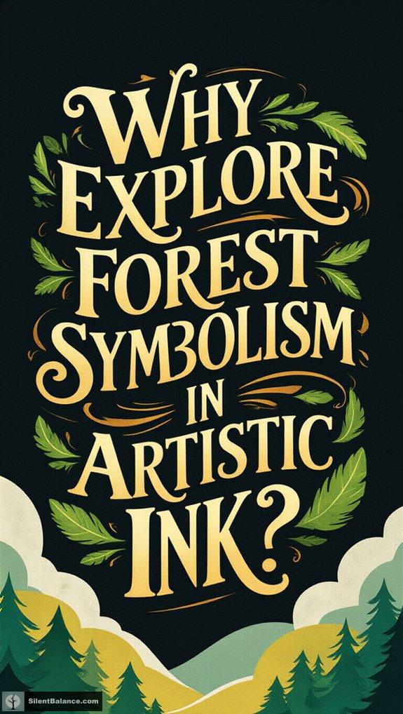 artistic ink forest symbolism