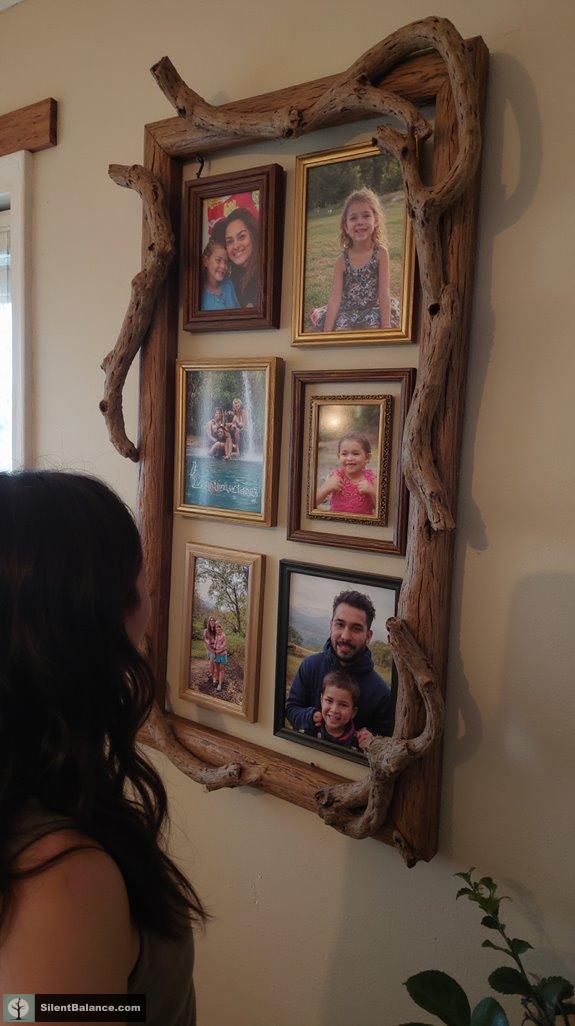 artistic nature inspired photo frames