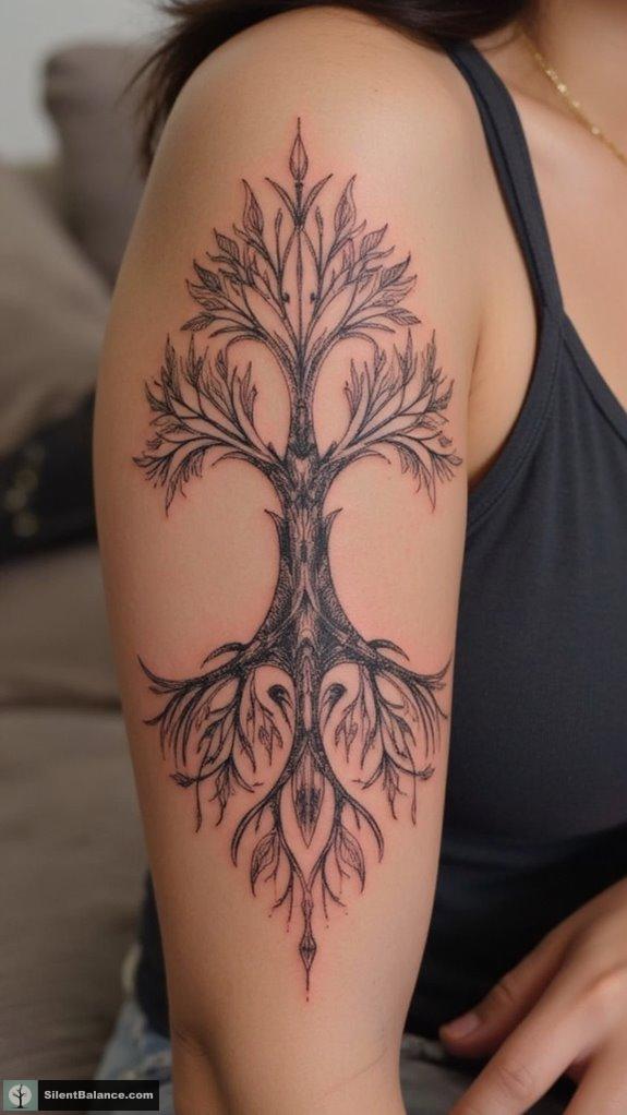 ash ink symbolizes rebirth