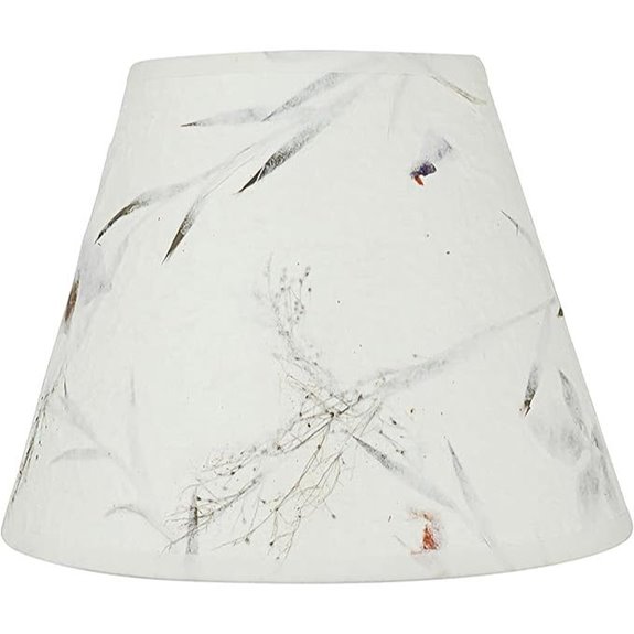 Aspen Creative UNO Paper Lamp Shade 9 Off White