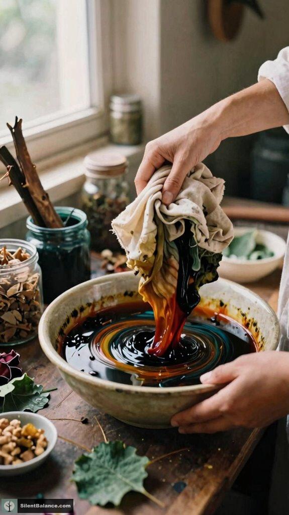 authentic plant dyes identification