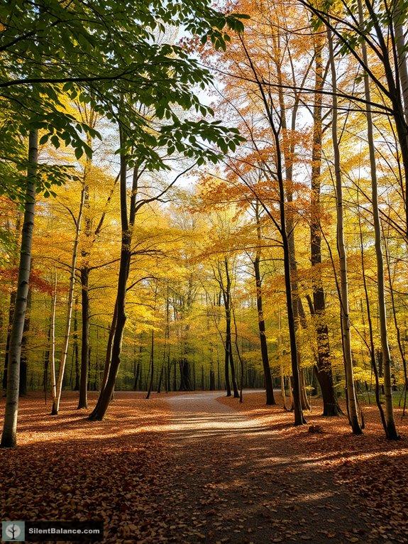autumn foliage color change