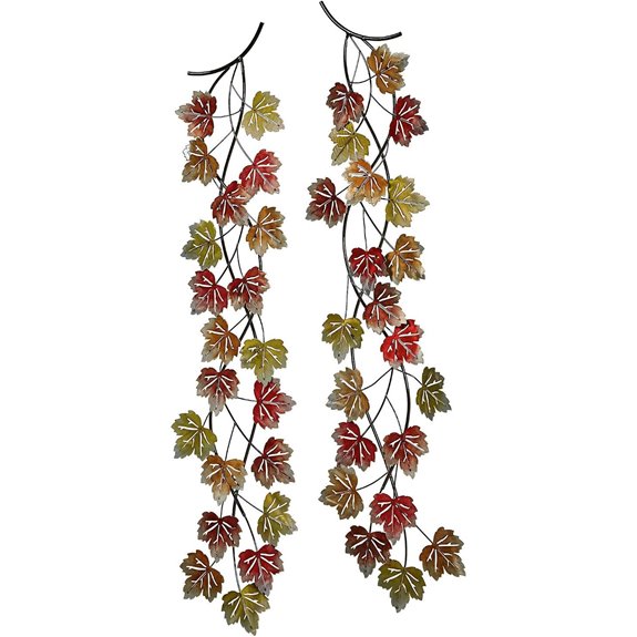 autumn leaves wall art