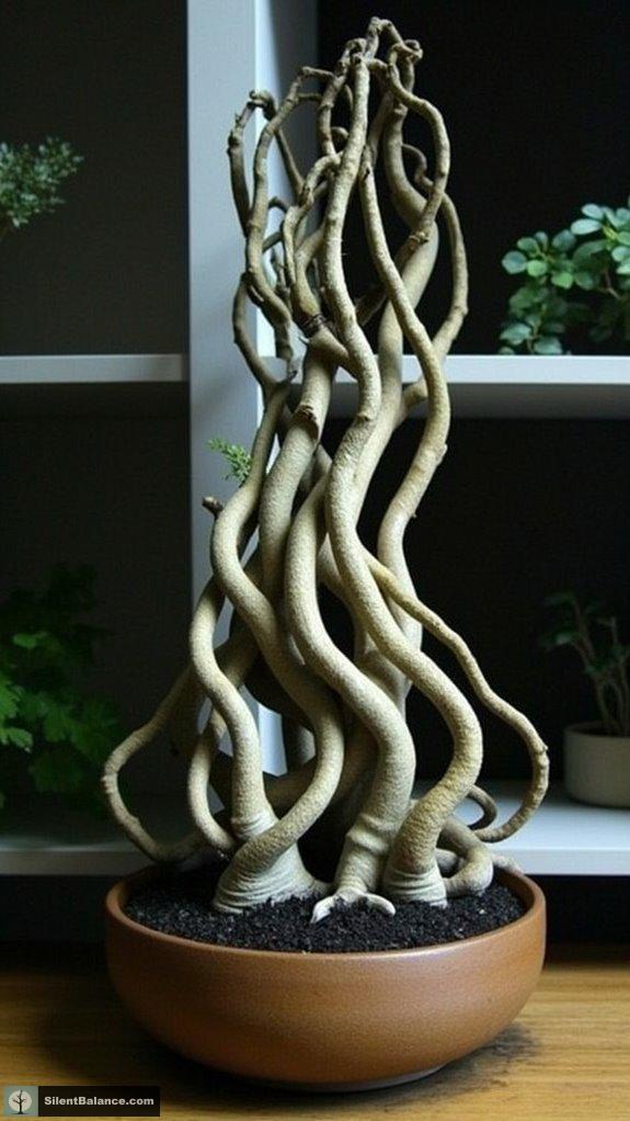 balanced multitrunk bonsai design