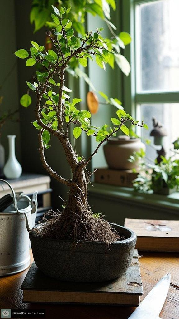balancing roots and foliage