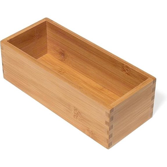 Lipper Bamboo Utensil and Storage Box