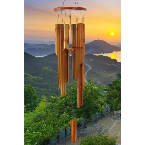 bamboo wind chimes