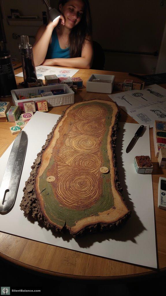 bark pattern creation techniques