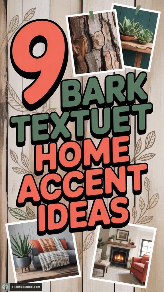 bark texture home decor