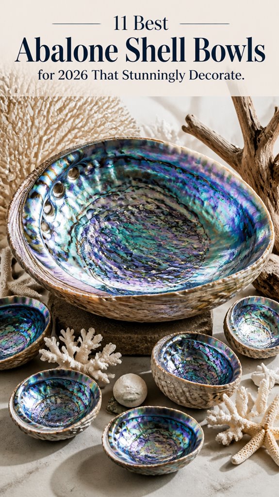 best abalone shell bowl decor