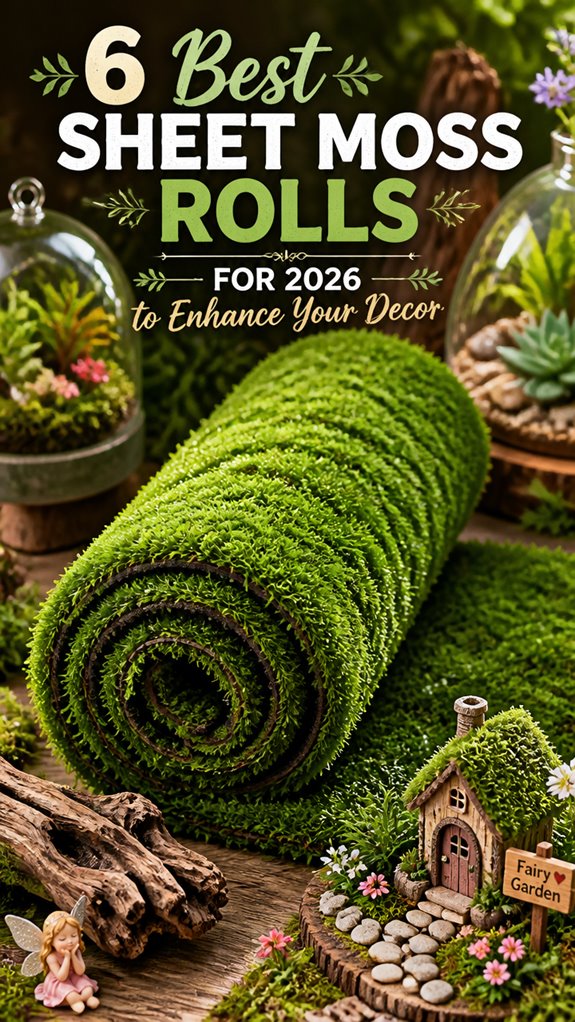 best sheet moss rolls