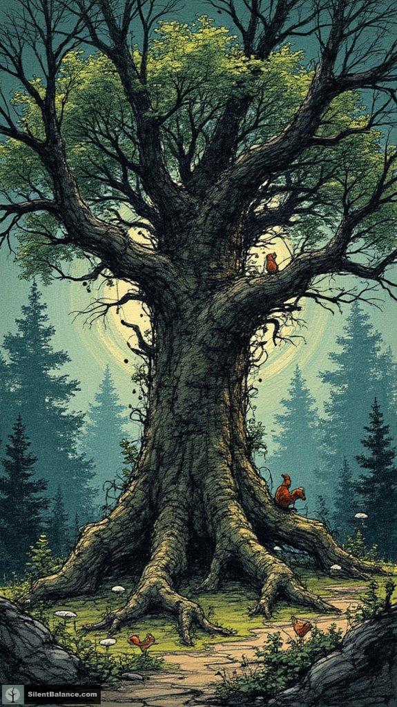 biodiversity support from mother trees