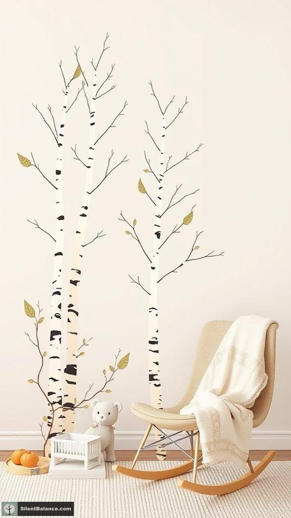 birch forest nursery colors