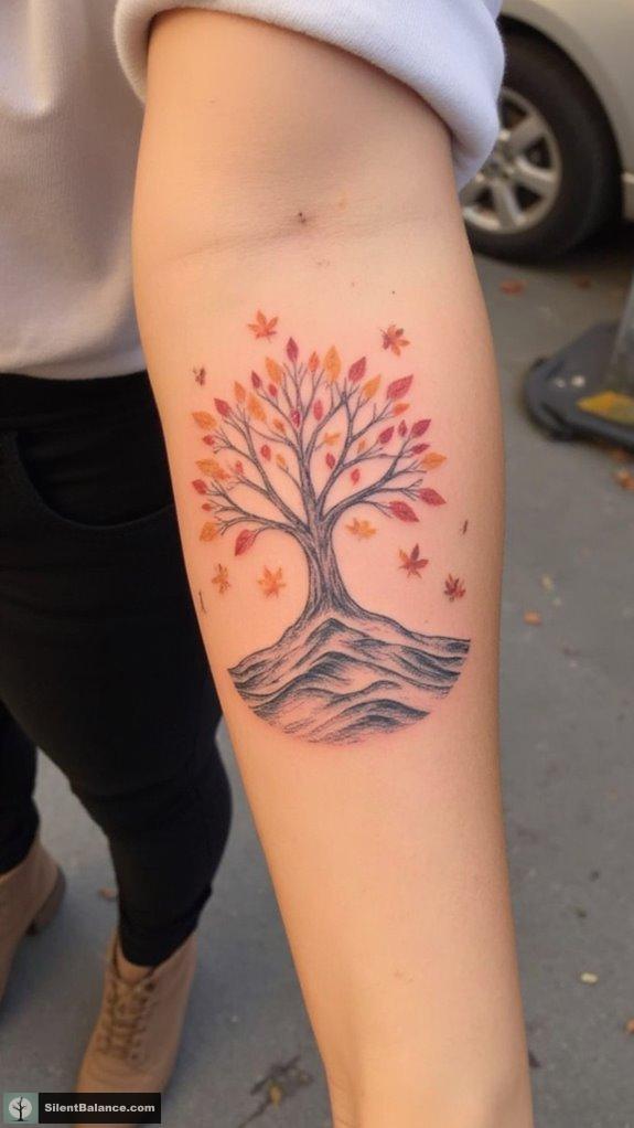 blending family with nature