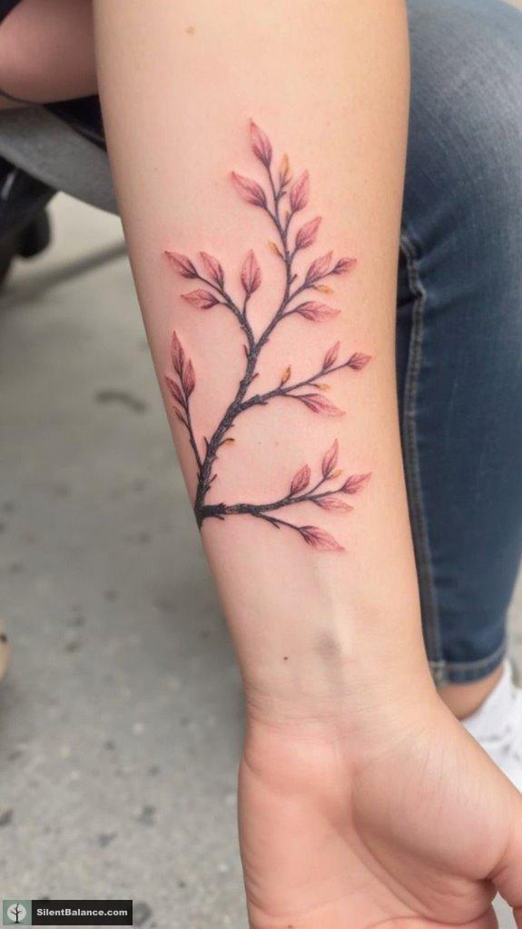blossoming ink celebrates renewal