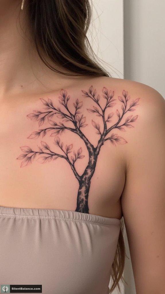 blossoming tree shoulder rebellion