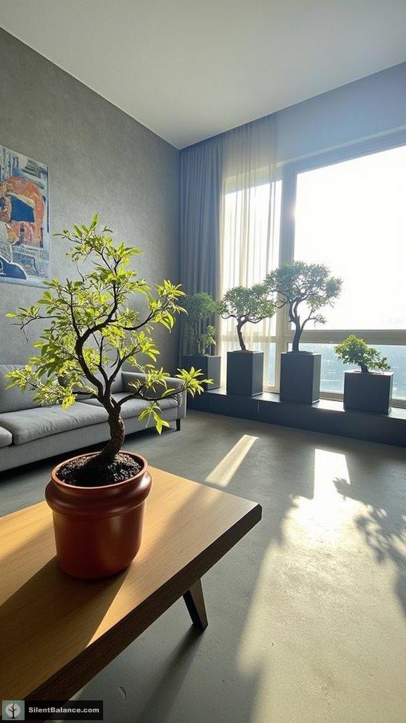 bonsai adds contemporary texture