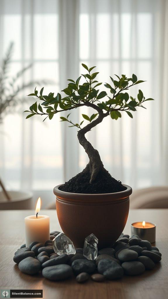 bonsai arrangements for tranquility
