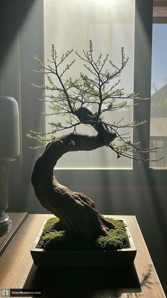 bonsai art nature serenity
