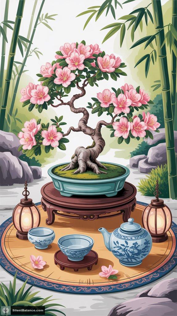 bonsai art with decor