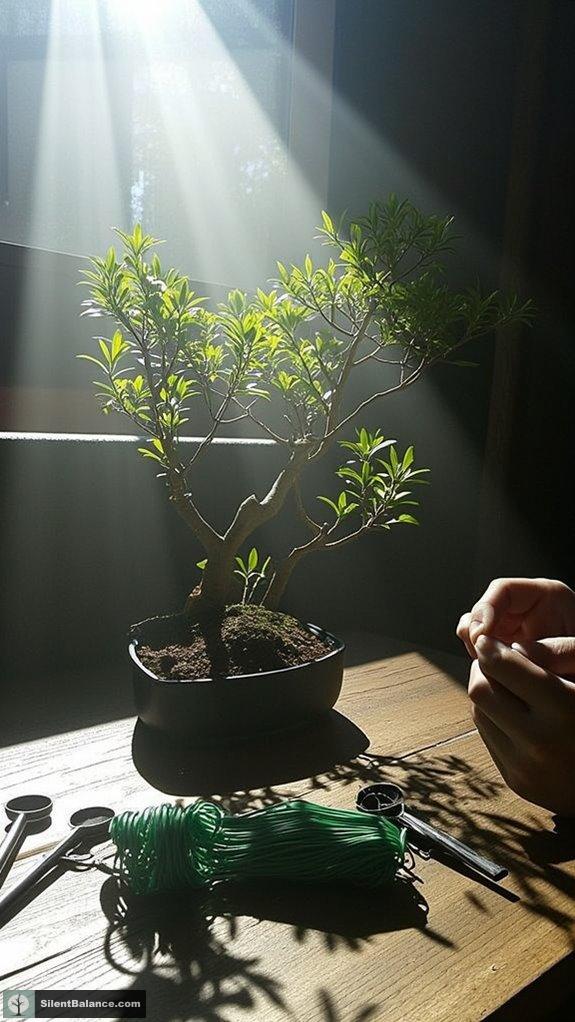 bonsai artistry through patience