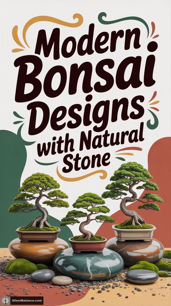 bonsai artistry with stone