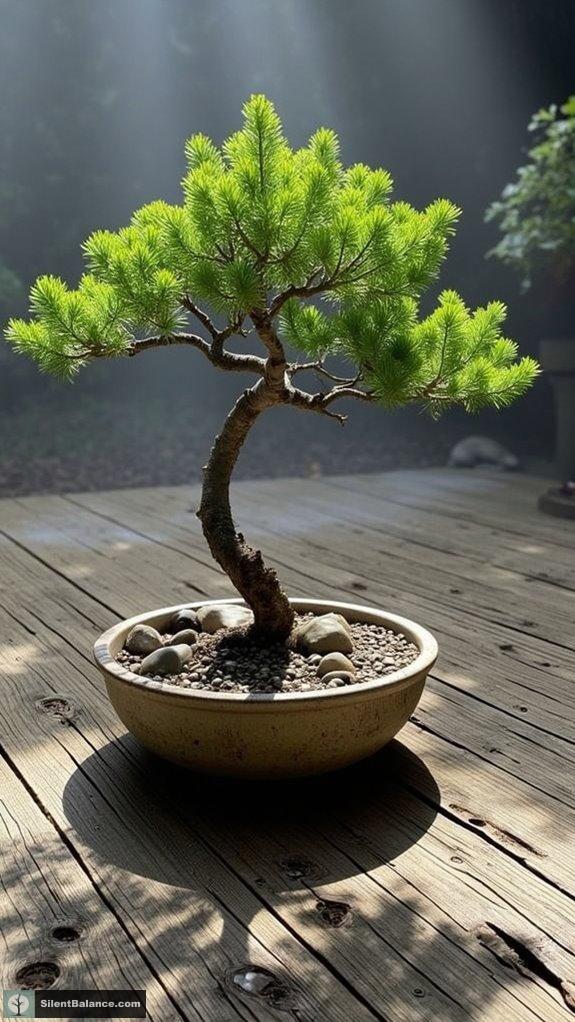 bonsai care drainage and stability
